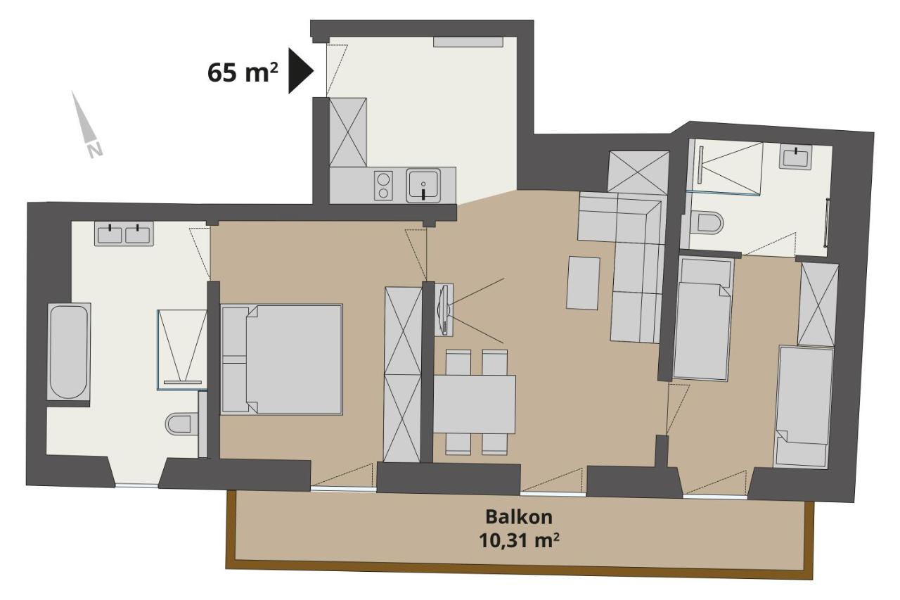 Steinergut Apartments 장크트 마르틴 베이 로페르 외부 사진